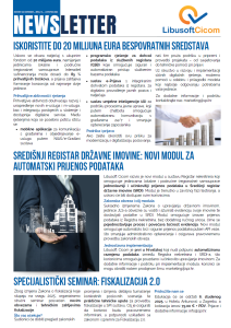 Newsletter 10-25 naslovna