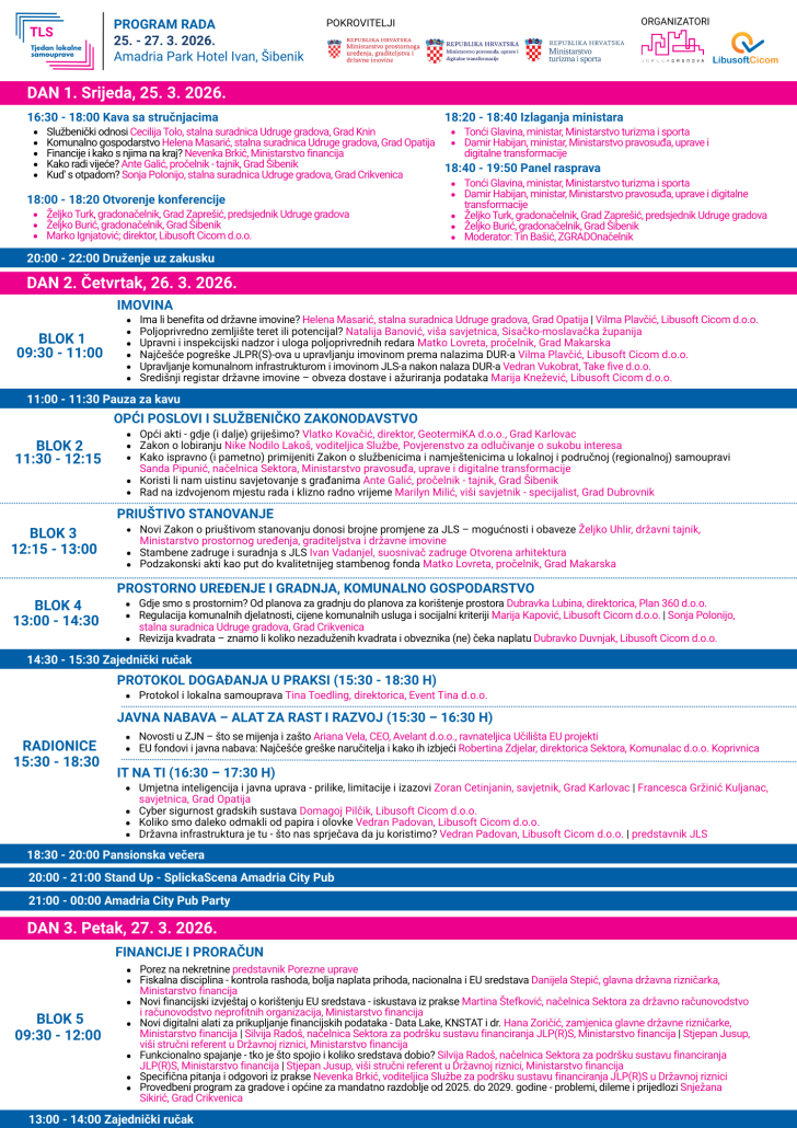 TLS 26 - program s predavačima