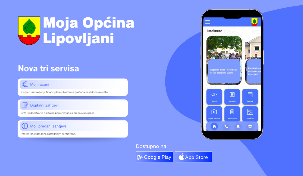 Moja Općina Lipovljani_funkcionalnosti