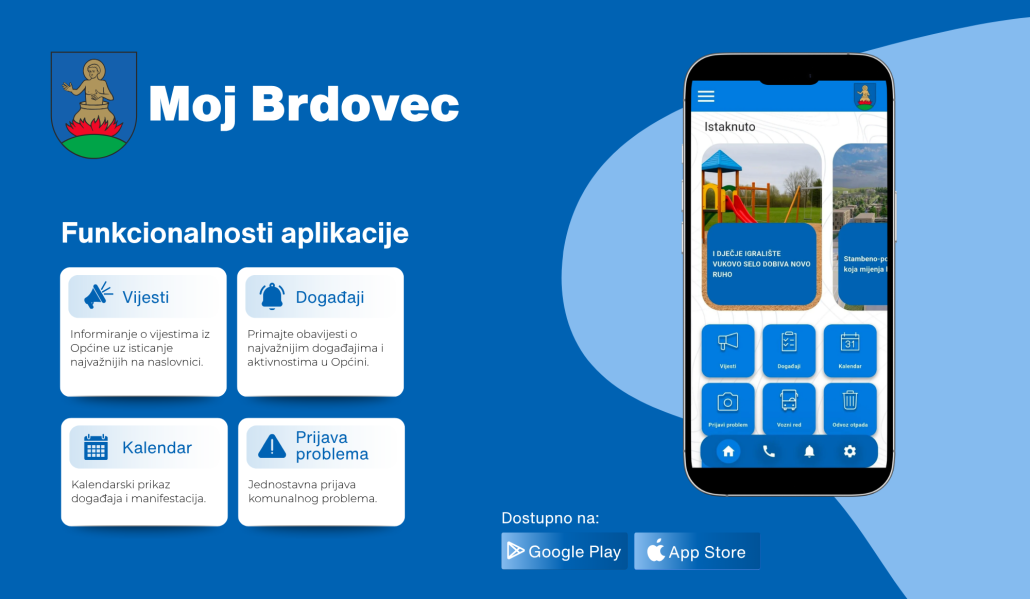 Općina Brdovec - funkcionalnosti