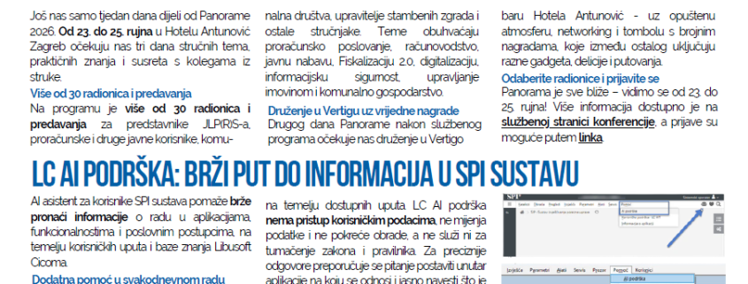 LC Newsletter za korisnike 9-26