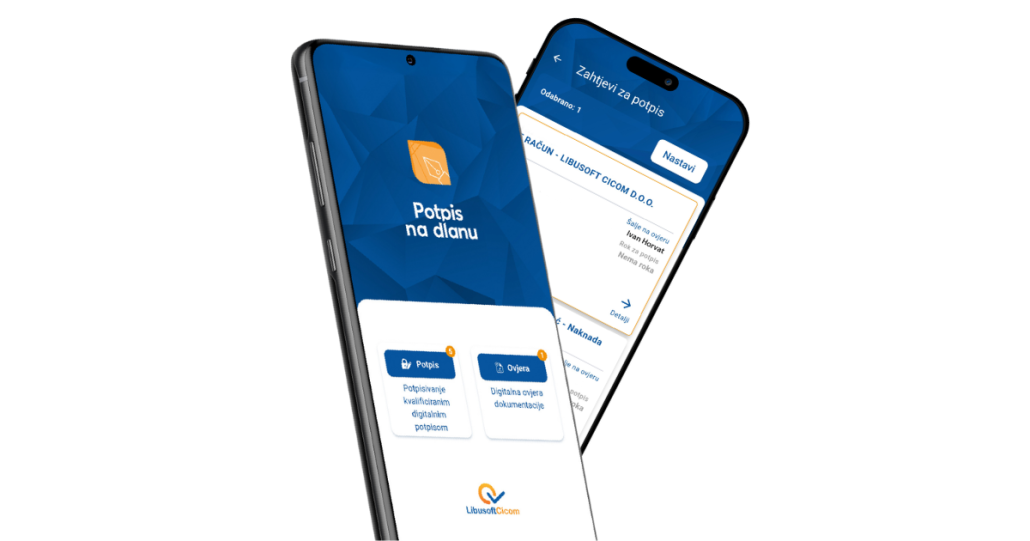 POTPIS NA DLANU Sigurno digitalno potpisivanje dokumenata na mobitelu